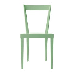 Set of 2 Livia Sage Chairs by Gio Ponti