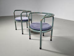 Set of 2 Locus Solus chairs by Gae Aulenti for Poltronova, 1960s