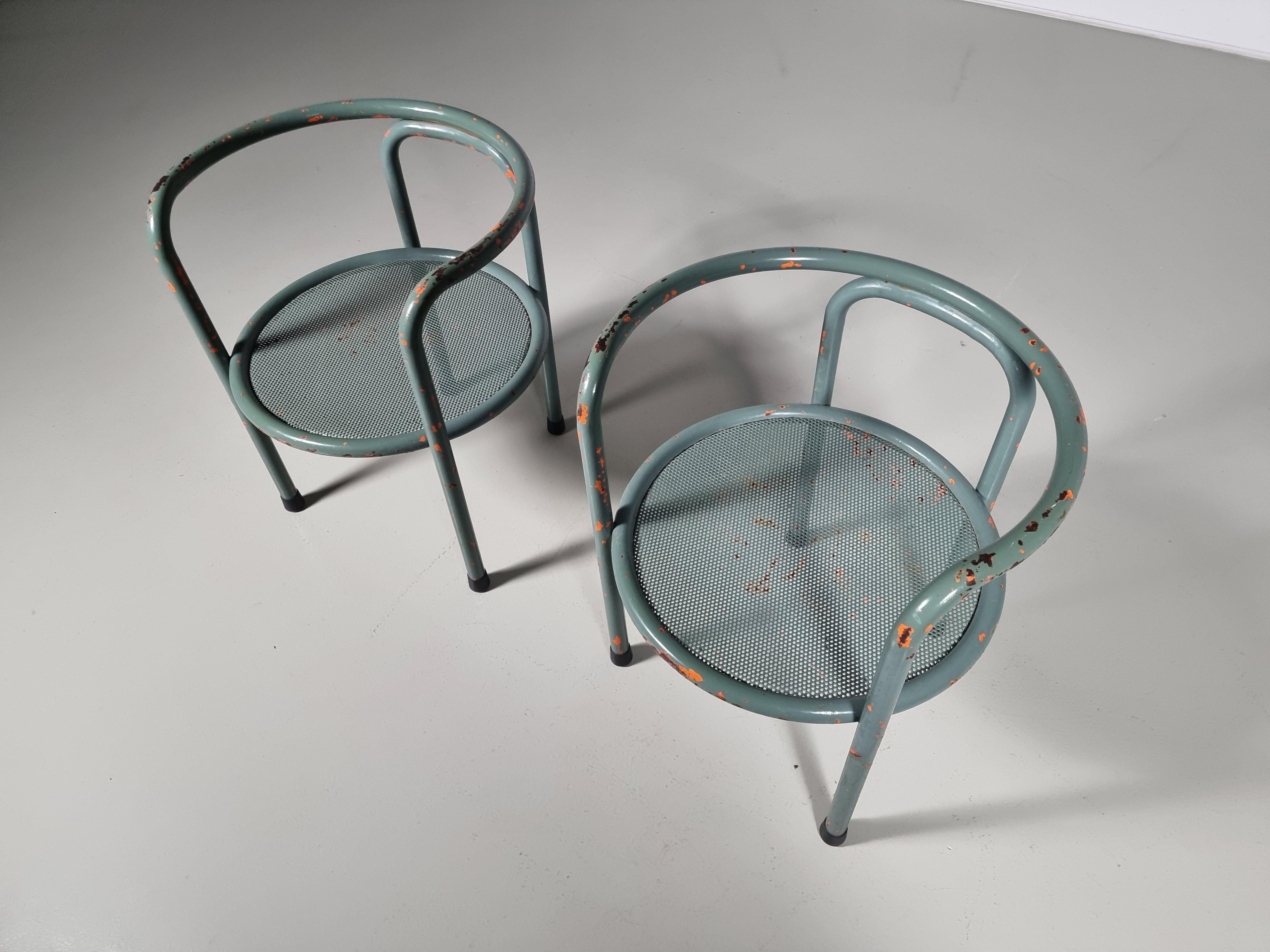 Set of 2 Locus Solus chairs by Gae Aulenti for Poltronova, 1960s 2