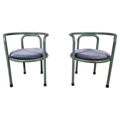 Set of 2 Locus Solus chairs by Gae Aulenti for Poltronova, 1960s