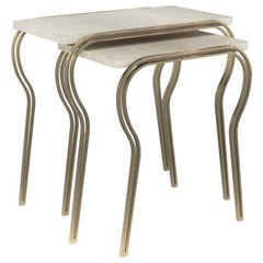 Art Deco Nesting Tables and Stacking Tables