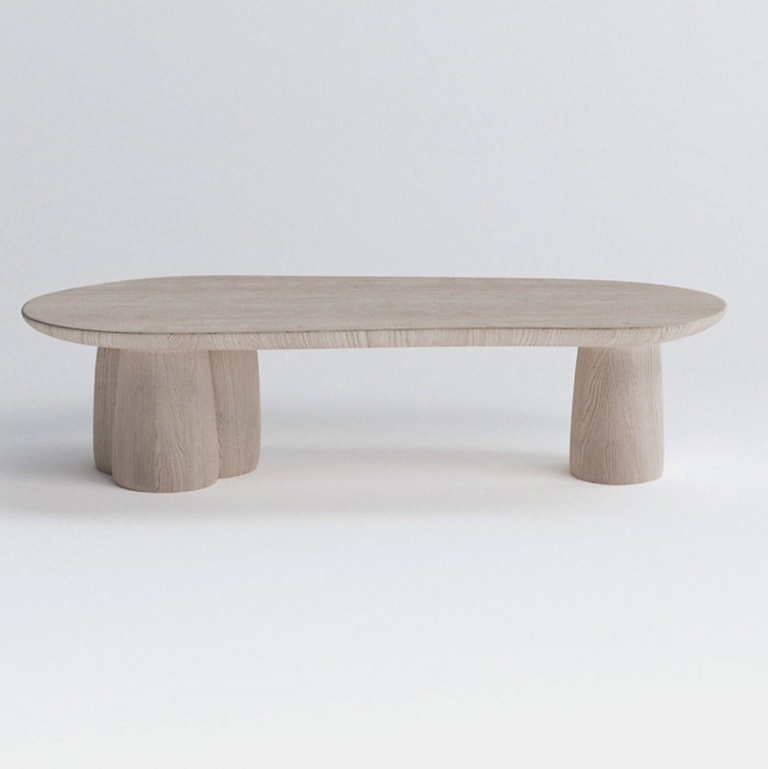 Modern Set of 2 Long Coffee Tables by Faina