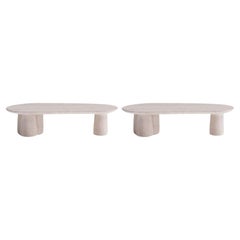 Set di 2 tavolini lunghi di Faina