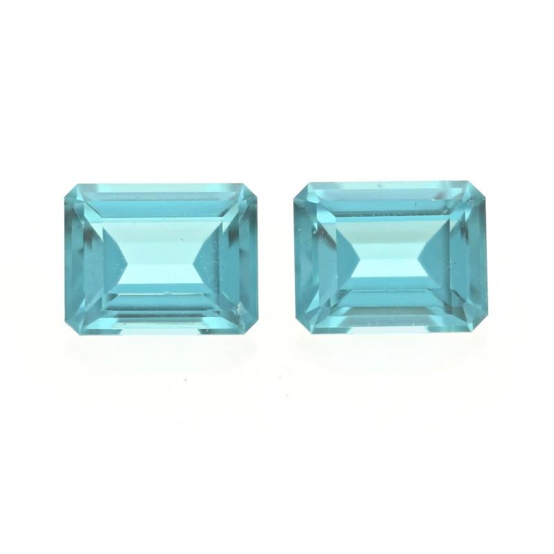 Traitement : Pas de traitement
Total des carats : 1.57ctw
Coupe : Émeraude
Couleur : bleu vert
Origine : Nigéria
Taille : 6,2 mm x 4,9 mm

Condit : Nouveau 