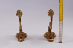 Set of 2 Louis XVI-Style Curtain Hooks in Gilt Bronze, France, Late 19th Century