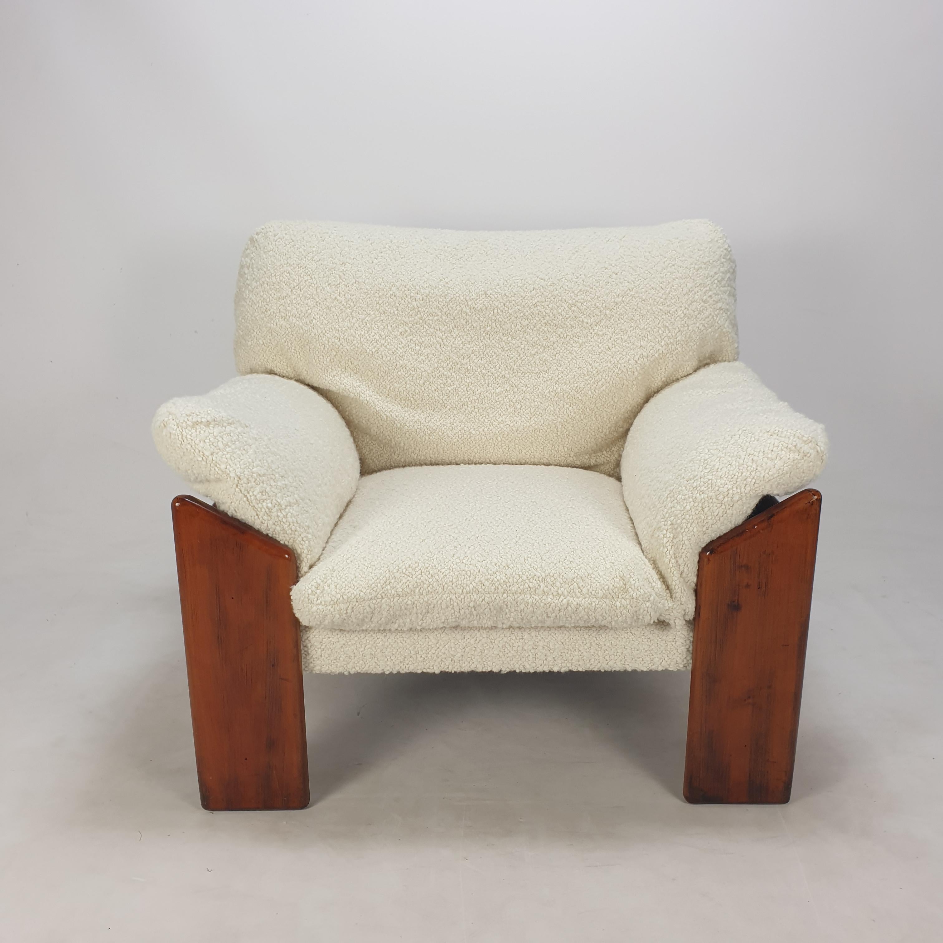 Late 20th Century Set of 2 Lounge Chairs by Mario Marenco for Mobil Girgi, 1970s