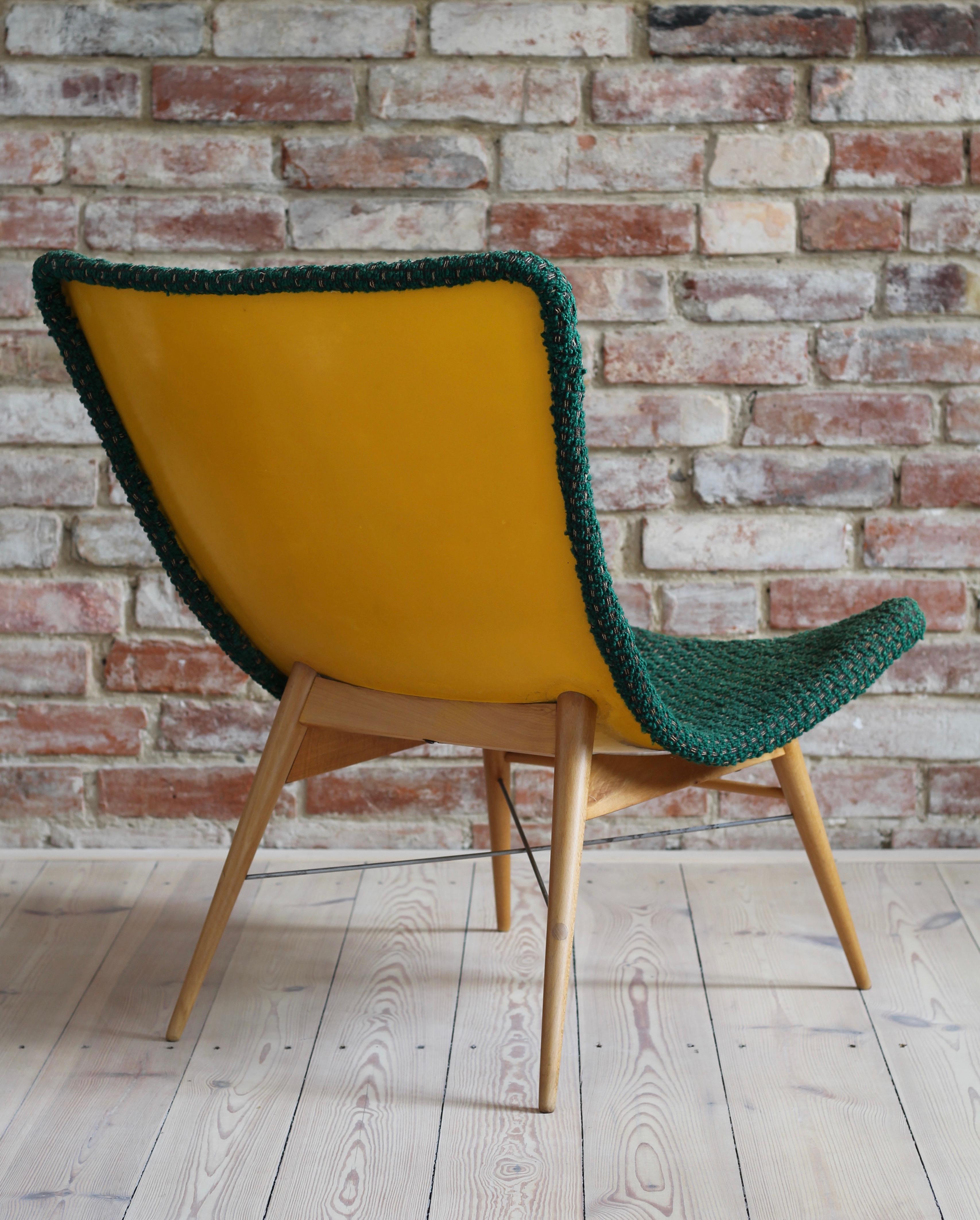 Lounge Chair by Miroslav Navratil, 1959, Original Condition 1