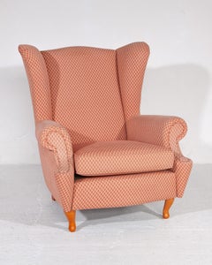 Satz von 2 Lounge-Ohrensesseln, ISA Bergamo zugeschrieben