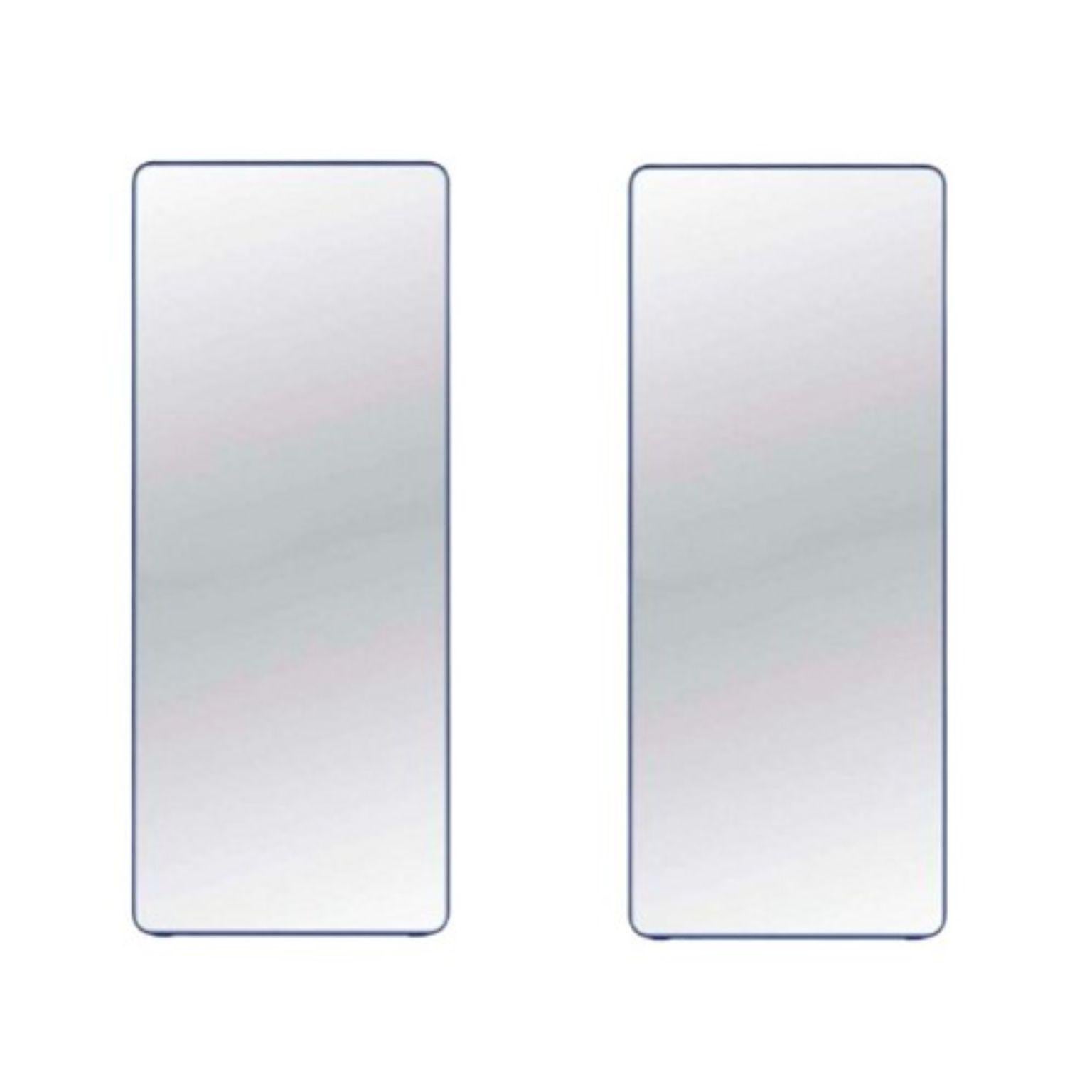 Set of 2 Loveself 05 Mirrors by Oito
Dimensions: D70 x W4 x H180 cm
Materials:MDF(Hungary), ecological water painted., mirror

LOVESELF is a collection of mirrors created by our team of designers oito design . The mission of our collection is to