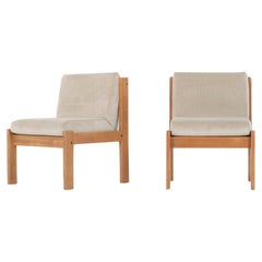 Vintage Set of 2 Low chairs by Andre Sornay, 1960