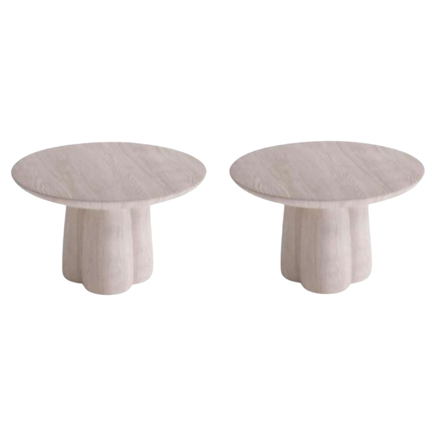 Set di 2 tavolini bassi di Faina