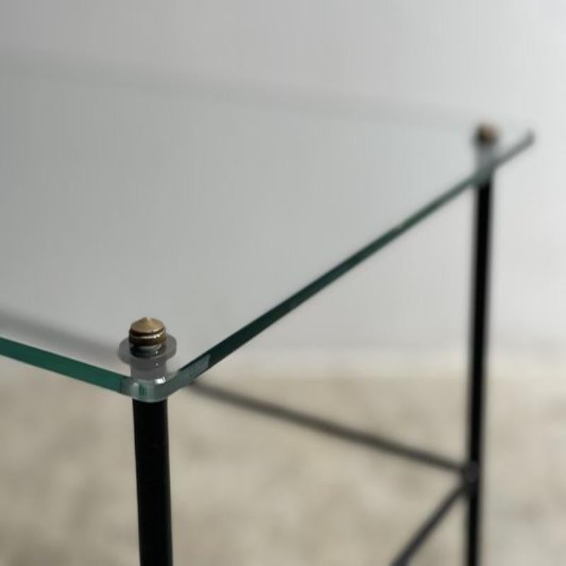 Ensemble de 2 tables basses par Mathieu Matégot, France, années 1960 en vente 1