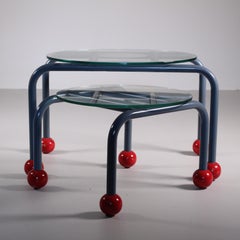 Set of 2 low tables, Nanda Vigo style