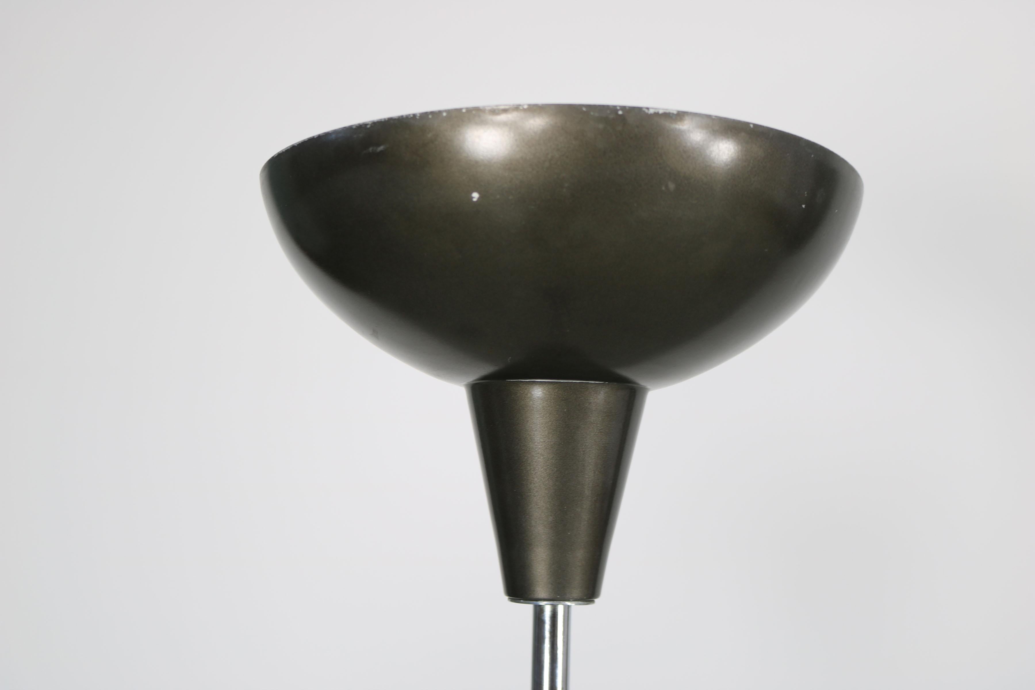Milieu du XXe siècle Ensemble de 2 lampadaires Luigi Caccia Dominioni fabriqués par Azucena en 1948 en vente