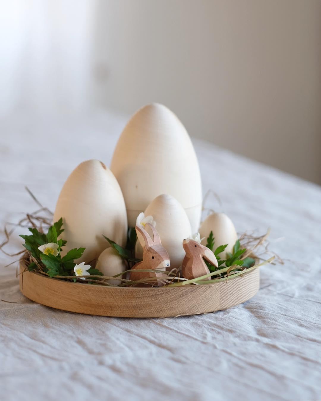 Set of 2 Luna Oak Trays by Applicata For Sale 4