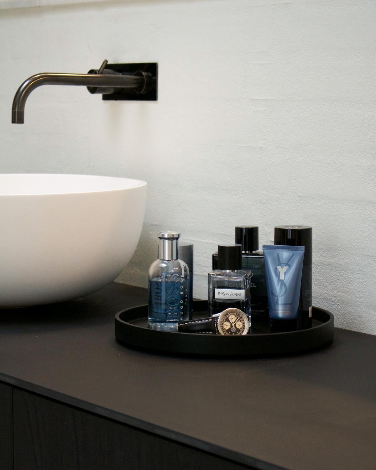 Contemporary Set of 2 Luna Oak Trays by Applicata For Sale