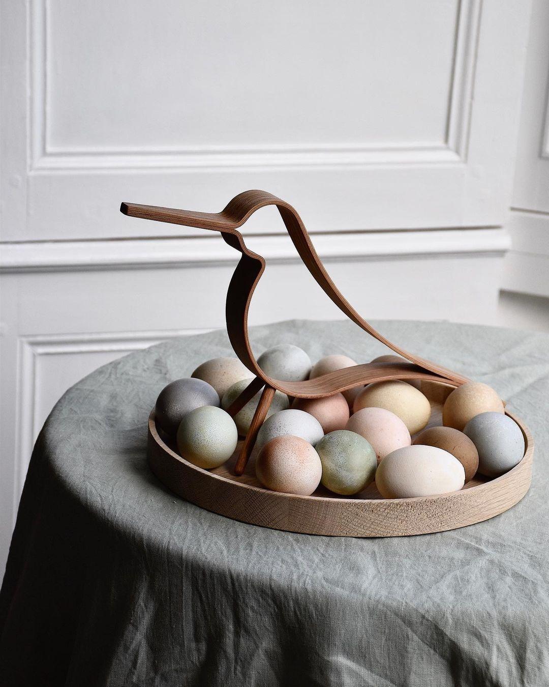 Set of 2 Luna Oak Trays by Applicata For Sale 2