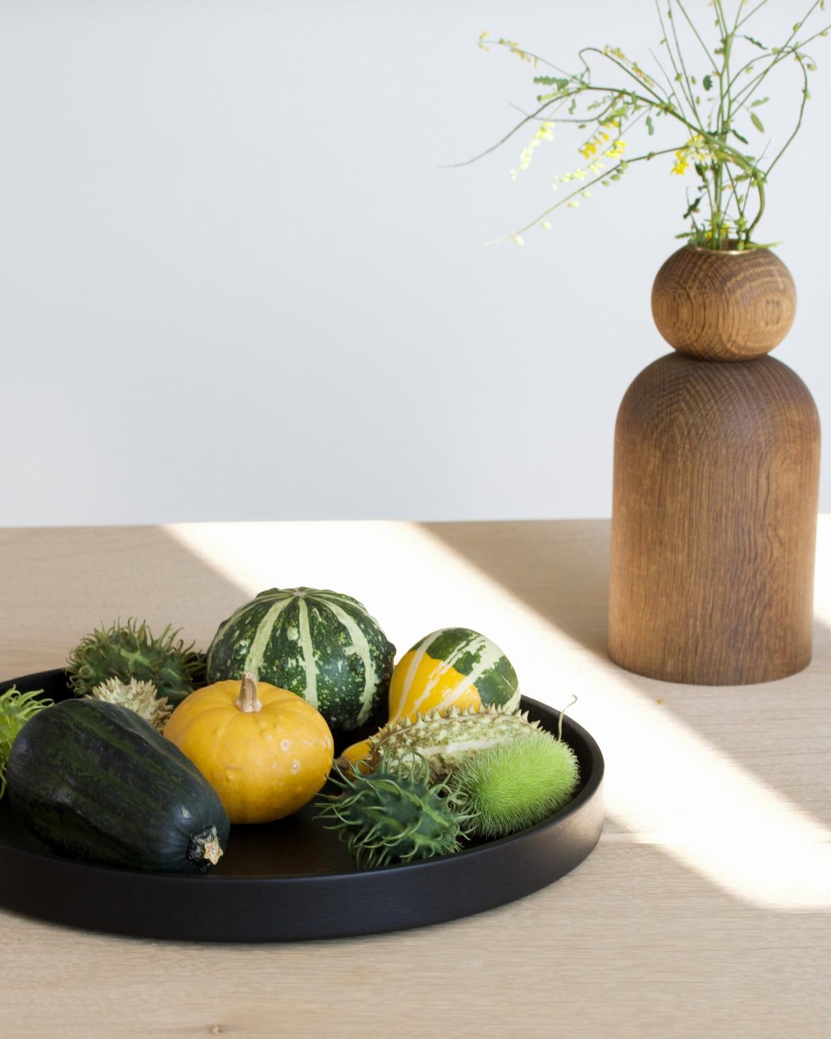 Set of 2 Luna Oak Trays by Applicata For Sale 2