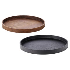 Set of 2 Luna Oak Trays by Applicata