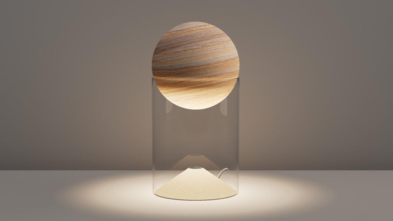 Set of 2 Lunar Table Lamps by Studio Roso For Sale at 1stDibs