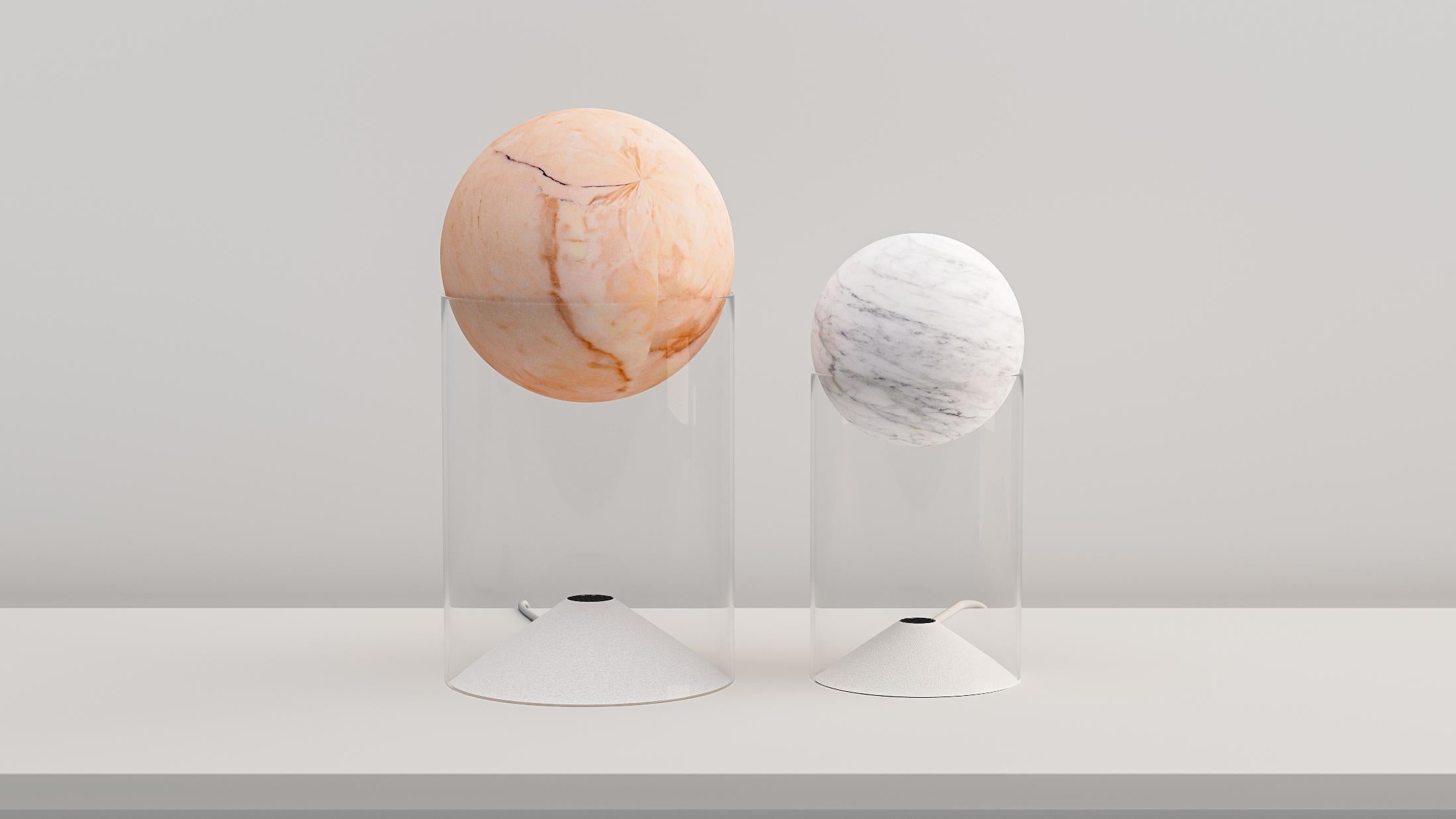 Ensemble de 2 lampes de table Lunar de Studio Roso en vente 6