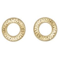Set of 2 Lux Studs in 14K Yellow Gold by Alice Son