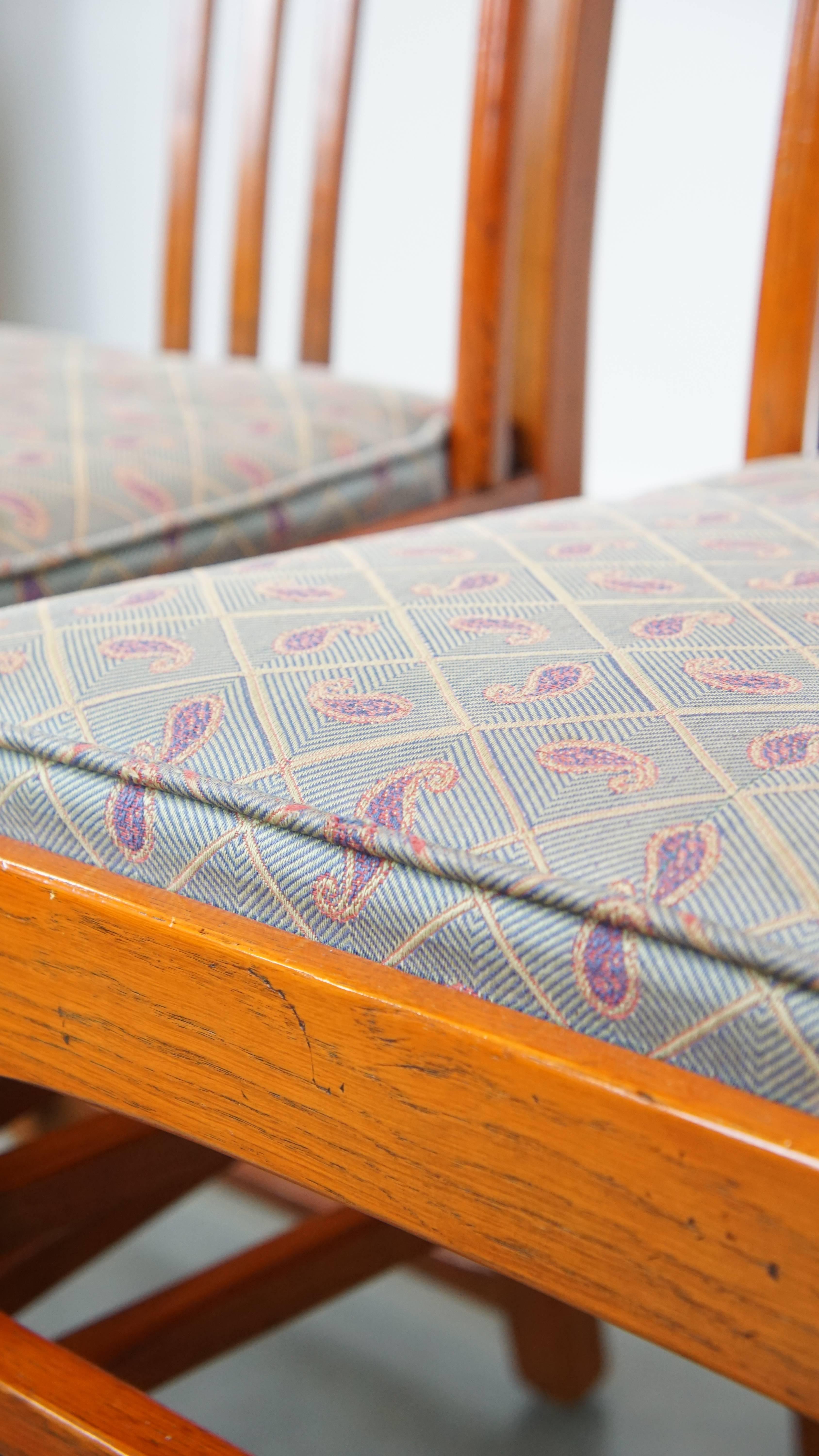Set di 2 lussuose sedie da pranzo Schuitema dal design Art Nouveau con dettagli sorprendenti in vendita 3
