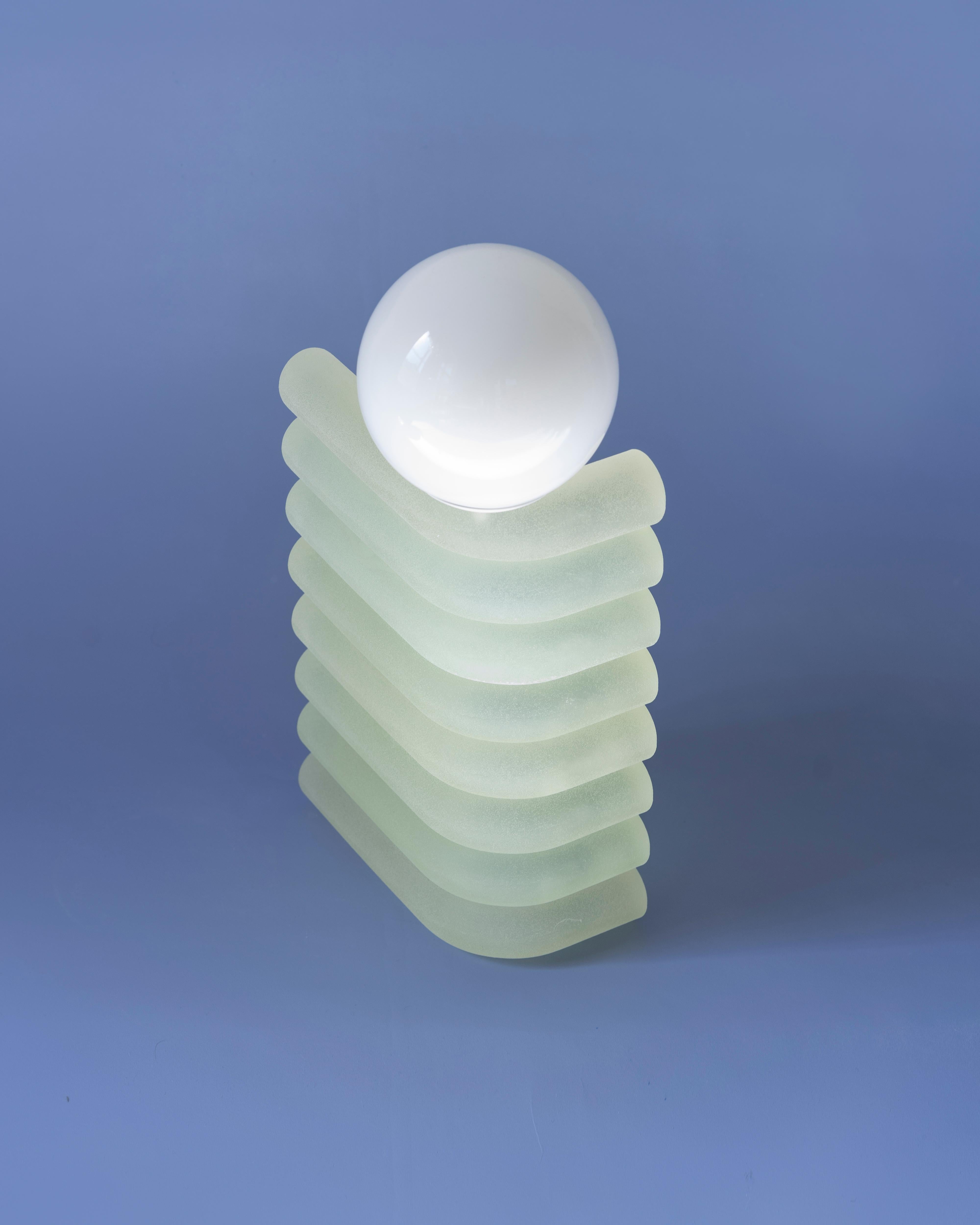 American Set of 2 Lychee Elio Lamp by Soft-Geometry