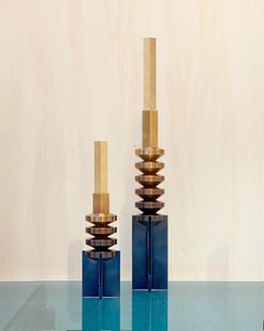 Set of 2 Maat Candleholder M, L by SB26