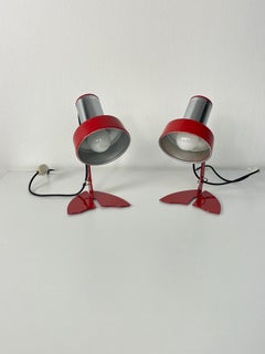 Set of 2 Made in Italy Bedside Lamps Targetti Sankey, 1970s