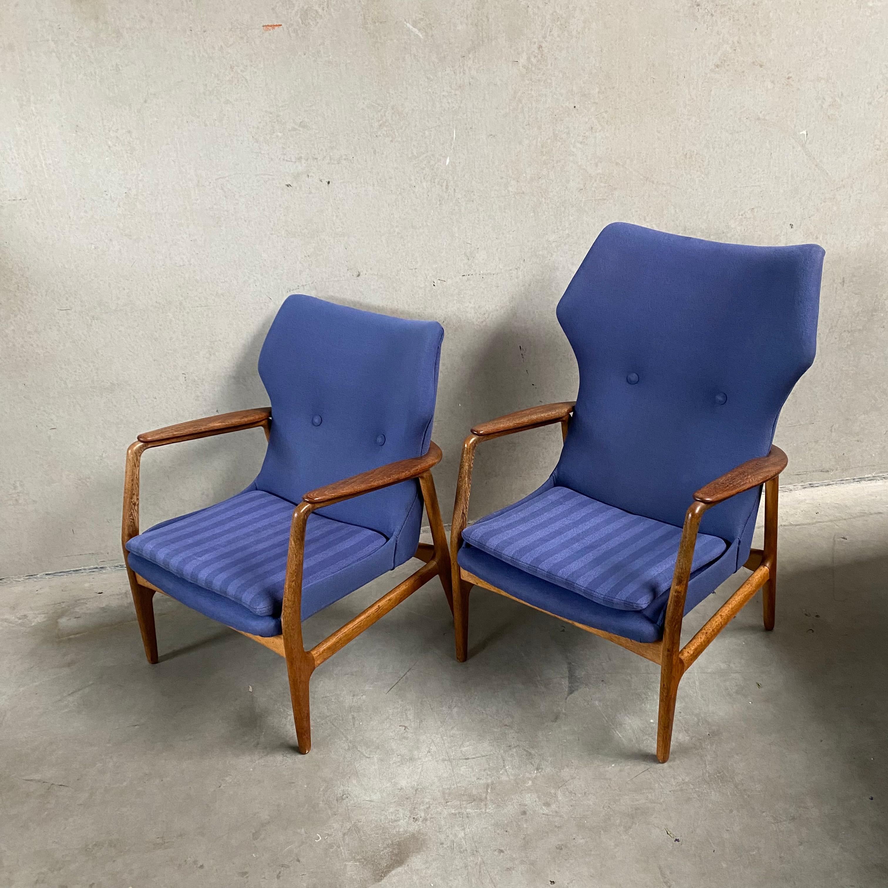 Set of 2 Madsen & Schubell lounge chairs for Bovenkamp, Netherlands 19650s For Sale 3