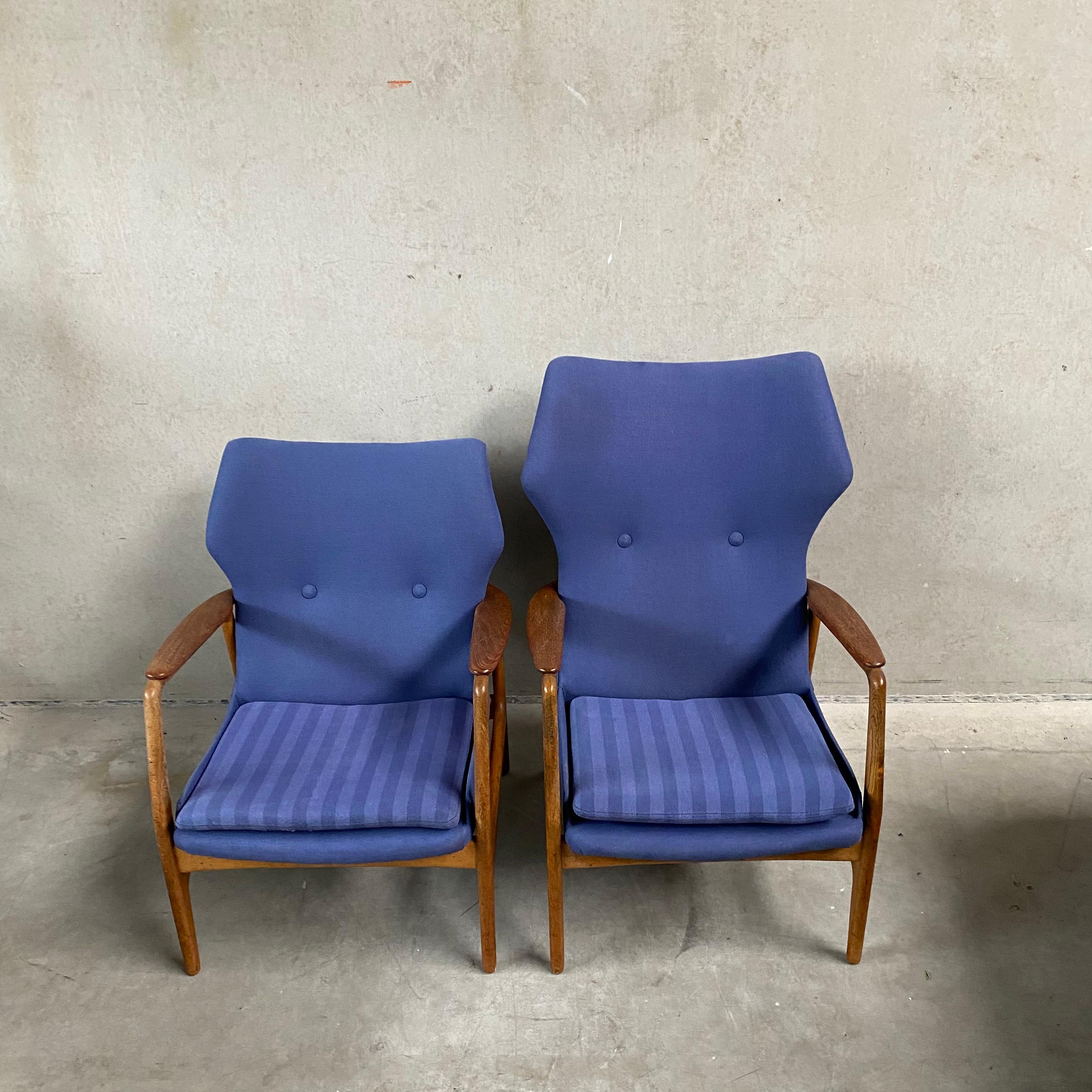 Set of 2 Madsen & Schubell lounge chairs for Bovenkamp, Netherlands 19650s 12