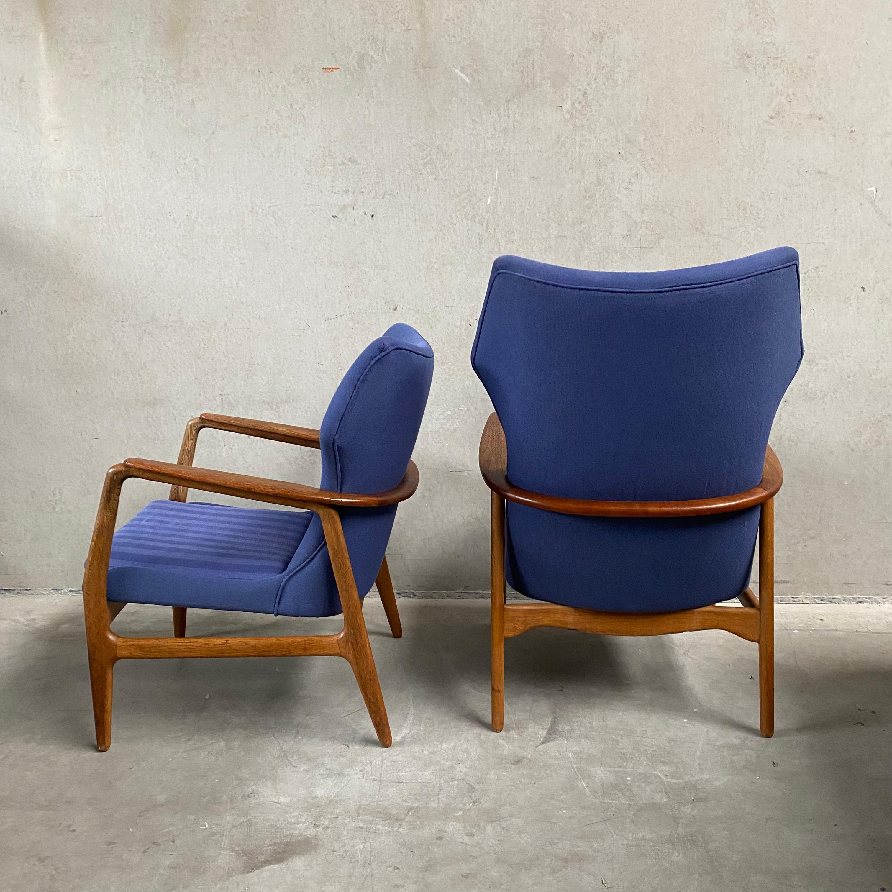 PAIR OF ARNOLD MADSEN & HENRY SCHUBELL LOUNGE CHAIRS FOR BOVENKAMP, NETHERLANDS 1950S

If you're looking for a timeless piece of mid-century furniture to add to your home, look no further than this stunning vintage pair of Arnold Madsen & Henry