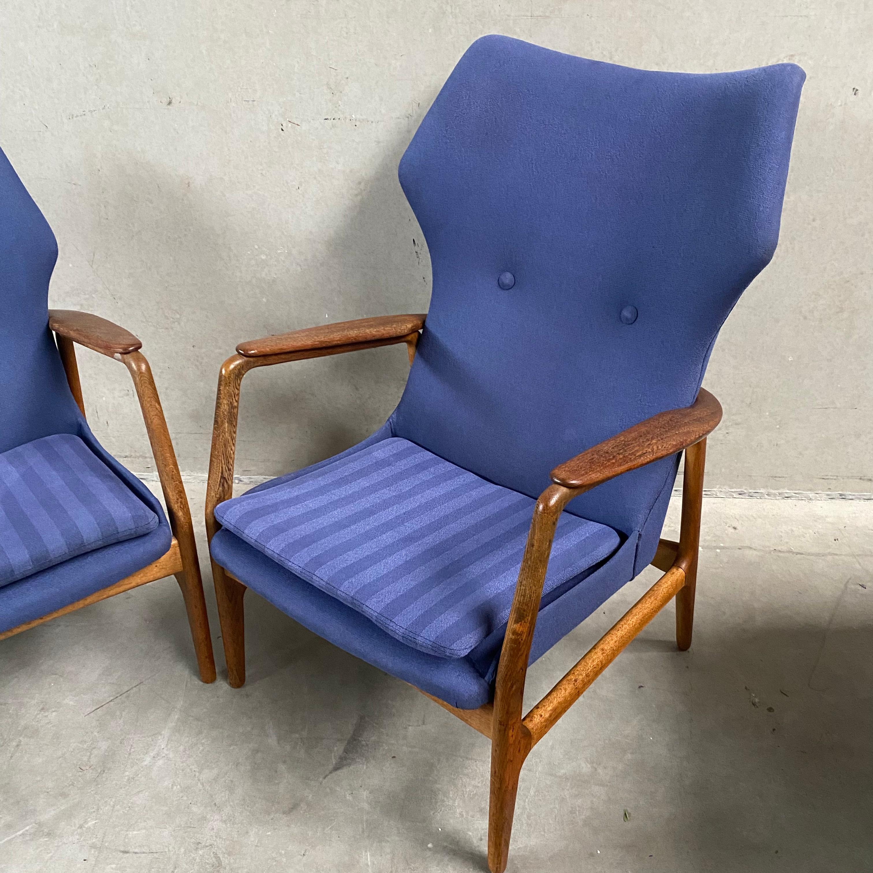 Ensemble de 2 chaises longues Madsen & Schubell pour Bovenkamp, Pays-Bas 19650 1