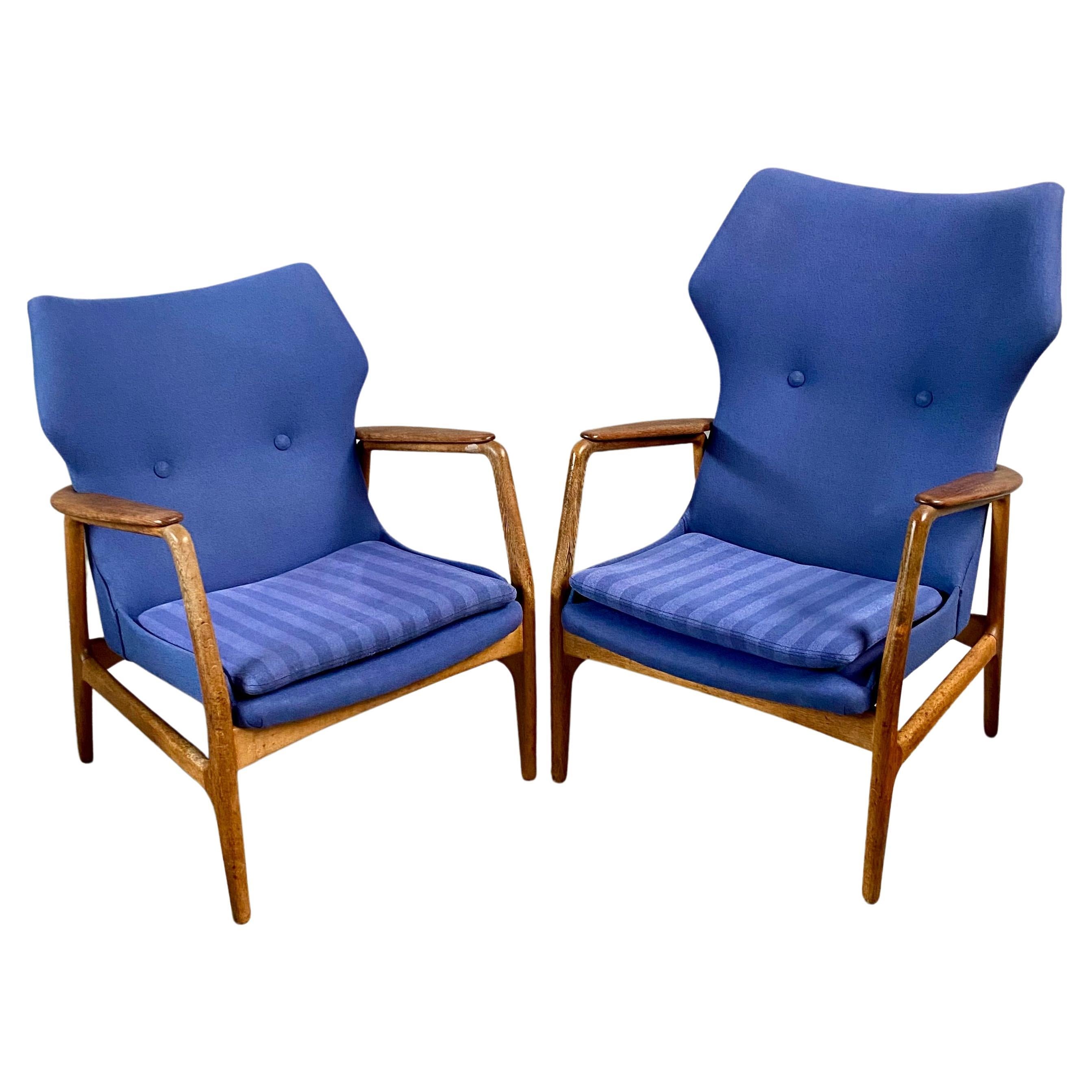 Set of 2 Madsen & Schubell lounge chairs for Bovenkamp, Netherlands 19650s
