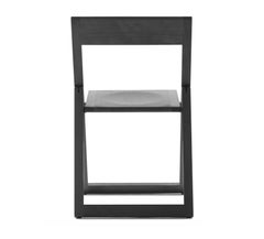 Set of 2 Magis Aviva Folding Chairs by Marc Berthier in Black Stained Beech