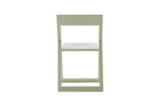 Set of 2 Magis Aviva Folding Chairs by Marc Berthier in Green Stained Beech