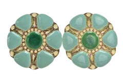Set von 2 Majolika-Austerntellern von Minton 1876