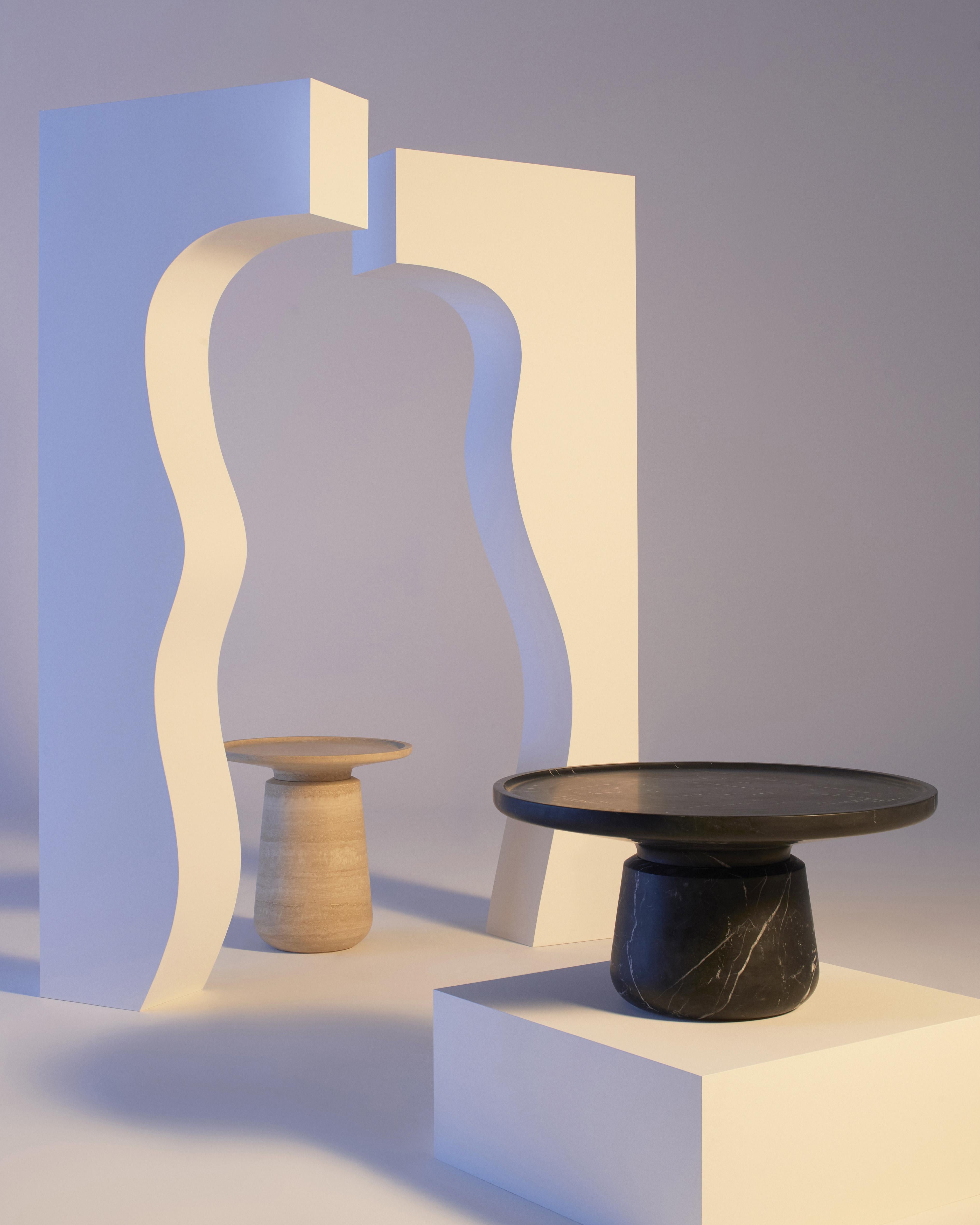 XXIe siècle et contemporain Ensemble de 2 tables d'appoint Altana en marbre par Ivan Colominas en vente