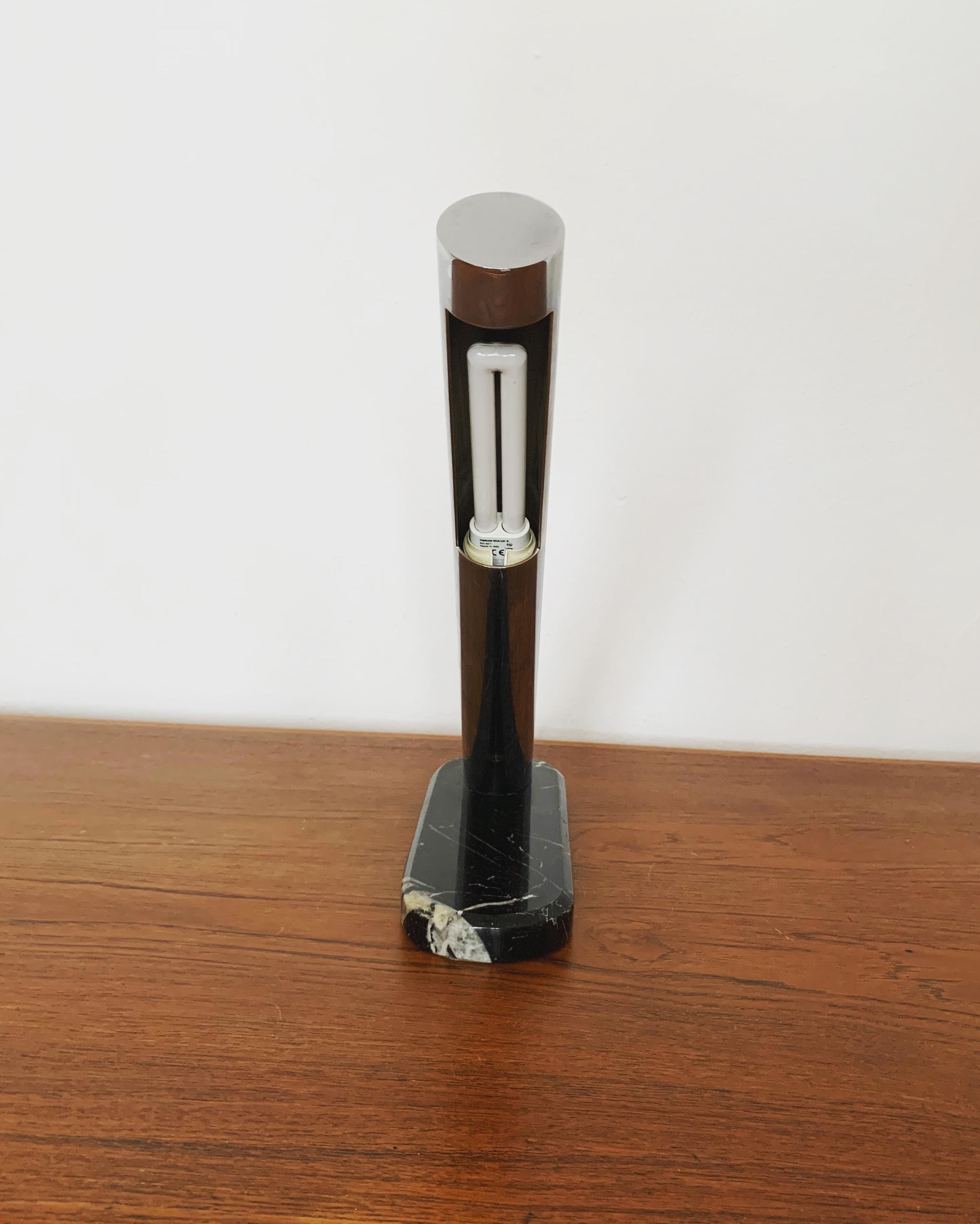 2er-Set Tischlampen aus Marmor von Vereinigte Werkstätten Kollektion (Mitte des 20. Jahrhunderts) im Angebot