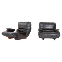 Conjunto de 2 sillones Marsala de Michel Ducaroy para Ligne Roset, años 70