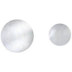 Lot de 2 miroirs « Matin L & S » avec système de suspension pivotant, de la marque Deknudt Mirrors