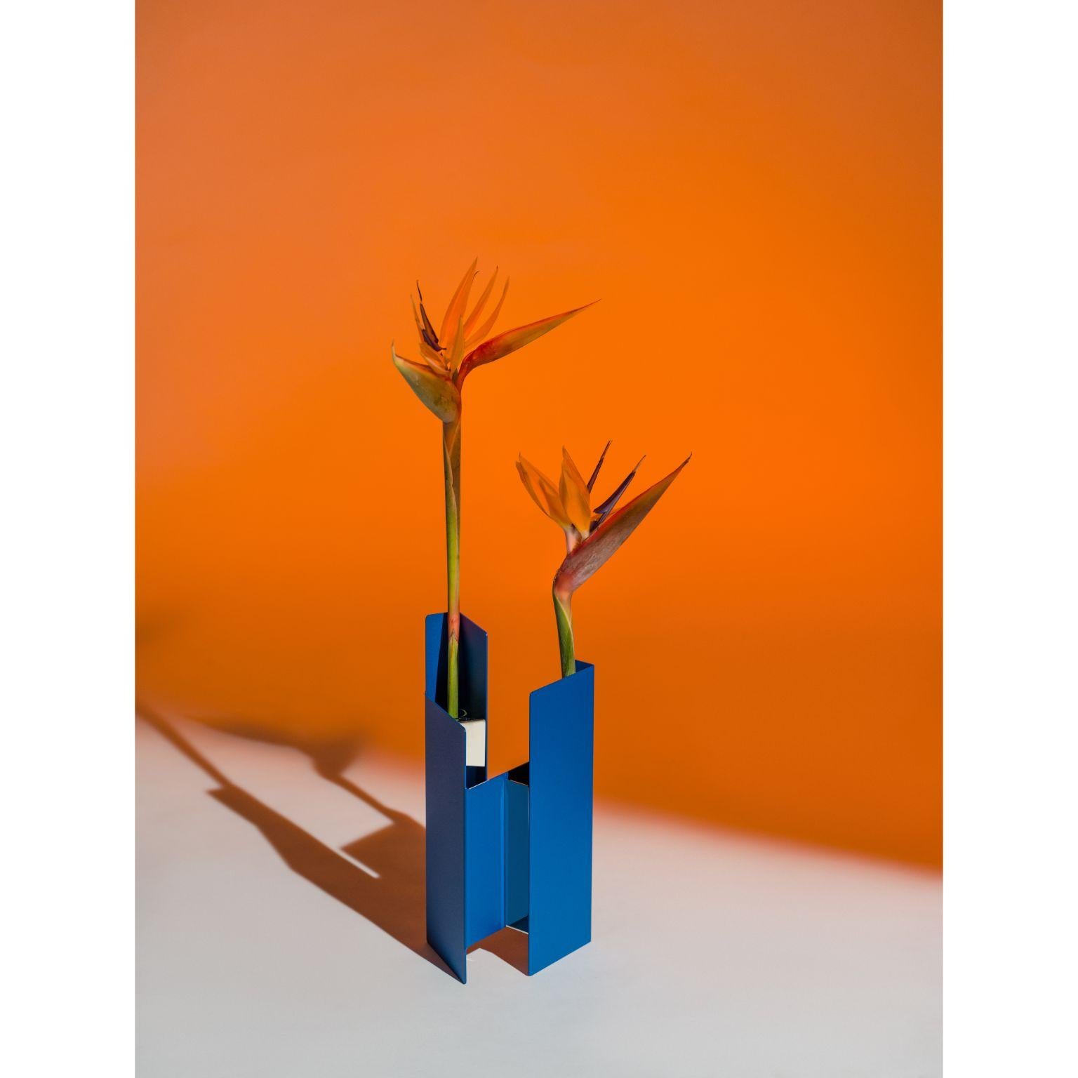 Ensemble de 2 vases Fugit en bronze mat par Mason Editions en vente 2