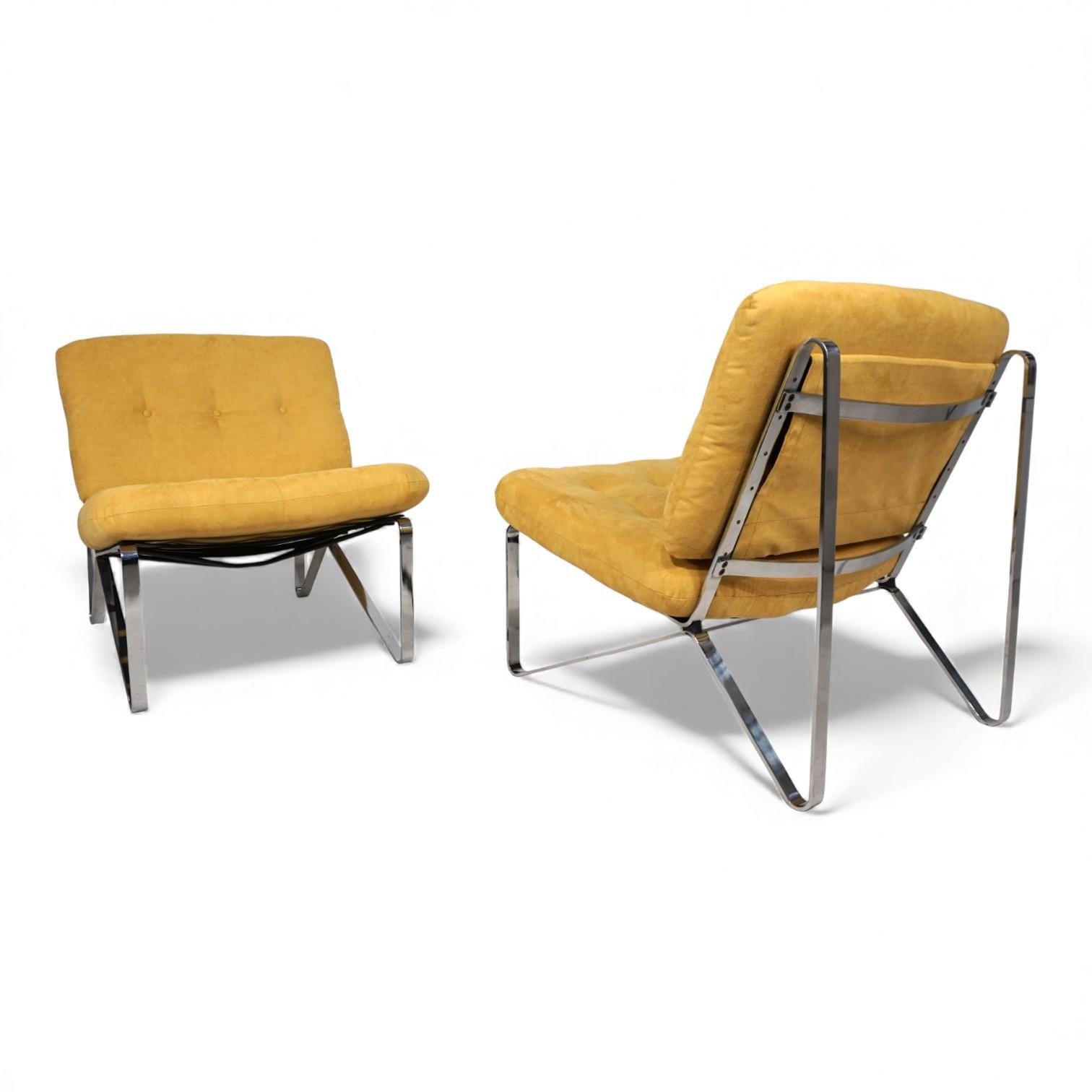 Ensemble de 2 chaises longues Mauser Waldeck par Hartmut Lohmeyer, 1960 en vente 3