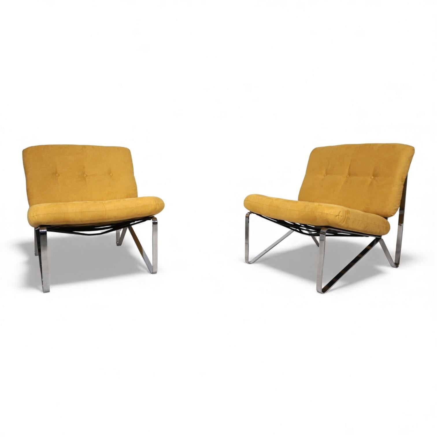 Ensemble de 2 chaises longues Mauser Waldeck par Hartmut Lohmeyer, 1960 en vente 10