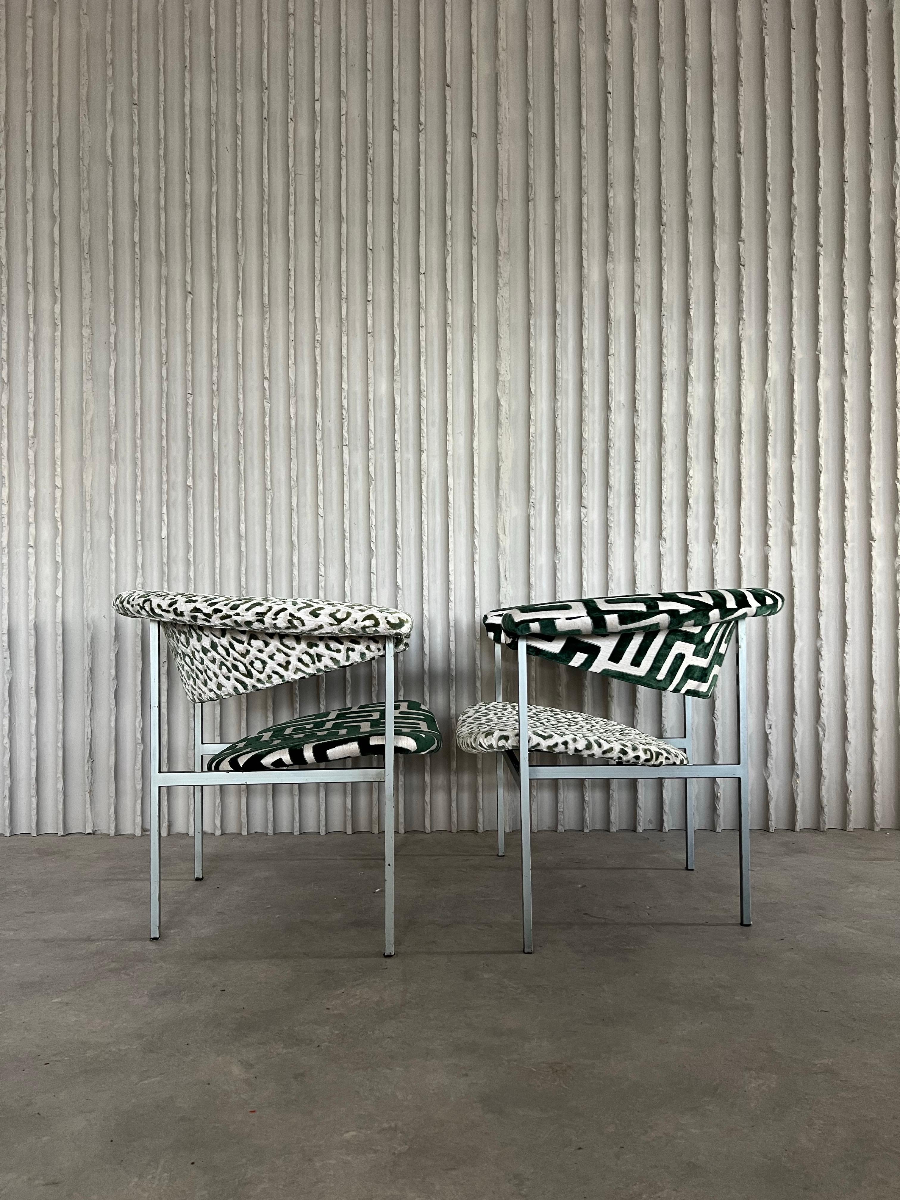 Ensemble de 2 chaises Meander Gamma de Rudolf Wolf Bon état - En vente à HAARLEM, NL