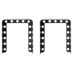 Set of 2 Meccano Side Tables by Spinzi