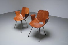 Set of 2 Medea Armchairs by Vittorio Nobili for Fratelli Tagliabue, Italy, 1955