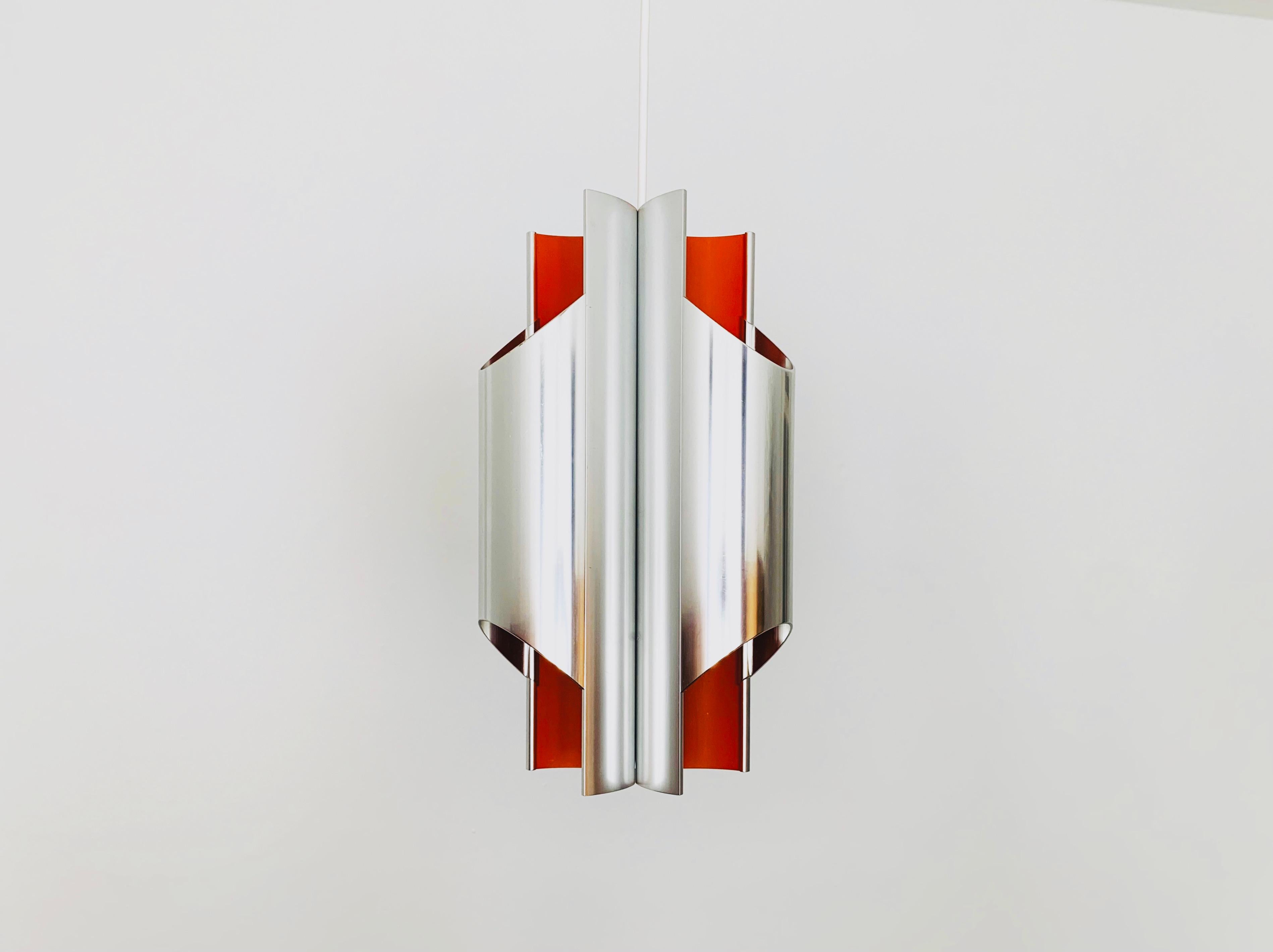 Danese Set di 2 lampade a sospensione in metallo di Bent Karlby per Lyfa in vendita