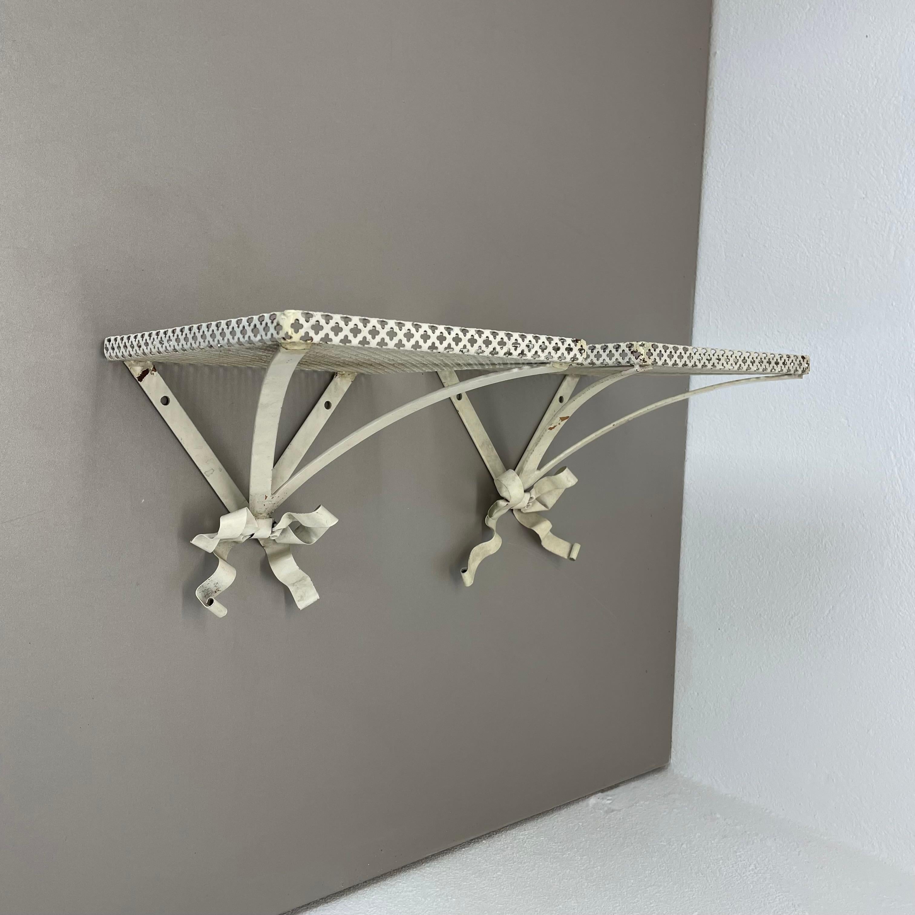Francese set di 2 bacheche da parete in metallo 